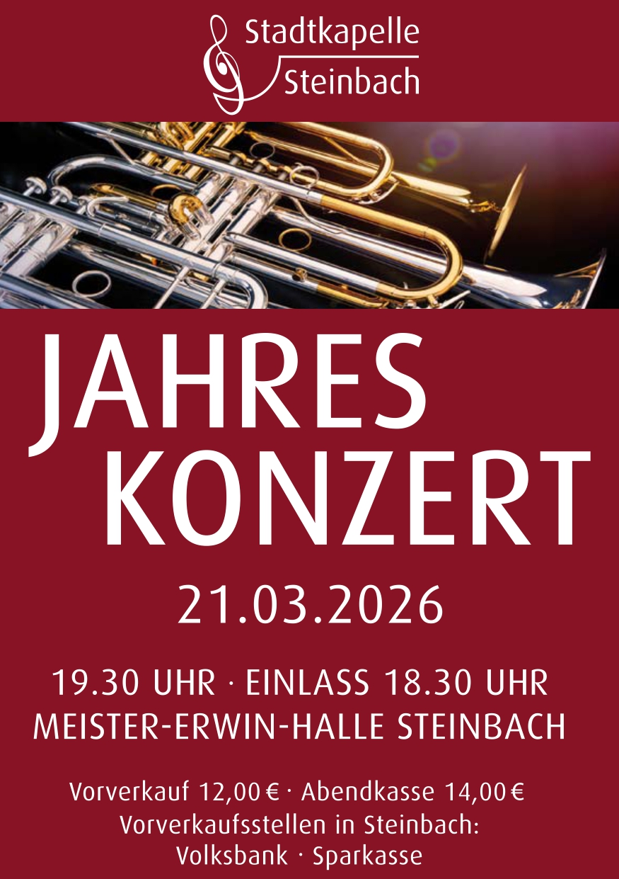 Stadtkapelle Steinbach Wir erzählen Musikgeschichte(n)