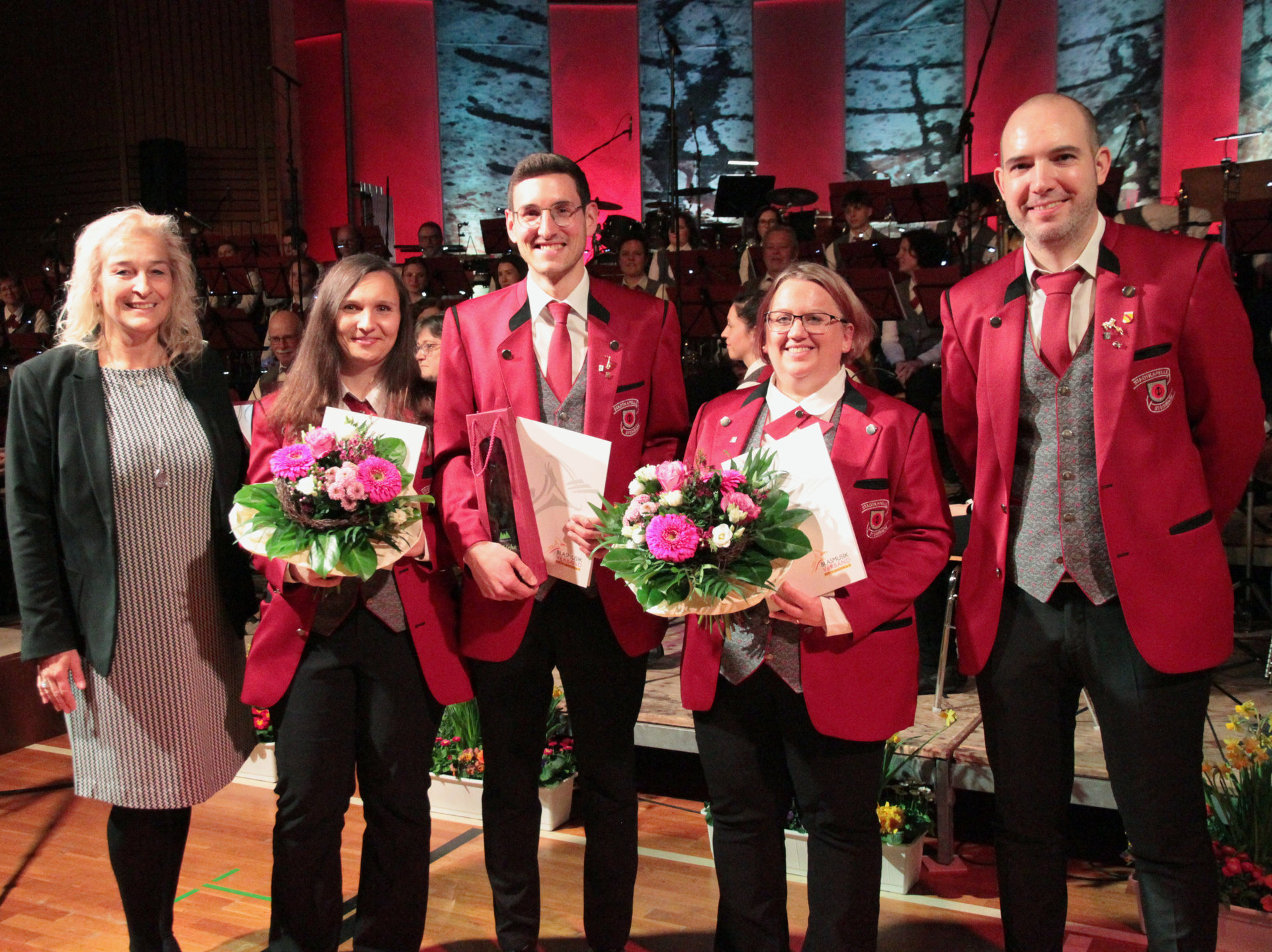 Ehrungen beim Jahreskonzert 2026